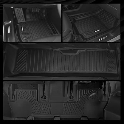 Floor Mats for Mazda CX-5 CX5 2026, Trunk Mat and Backrest Mat & Door Sill Guard All Weather TPE Protector for Mazda CX-5 Accessories