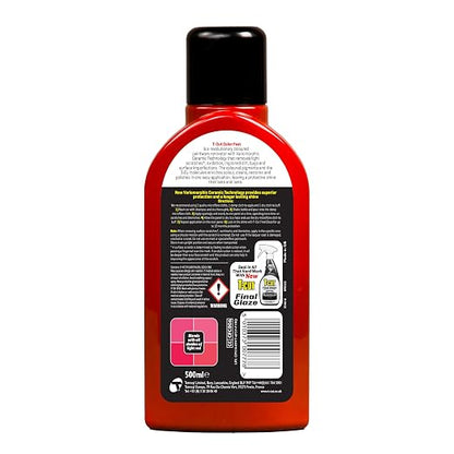 T-Cut Color Fast 3-in-1 Paint Restorer, Light Red - Scratch Remover, Ceramic Car Wax & Color Enhancer - Removes Swirls & Oxidation, 17 oz