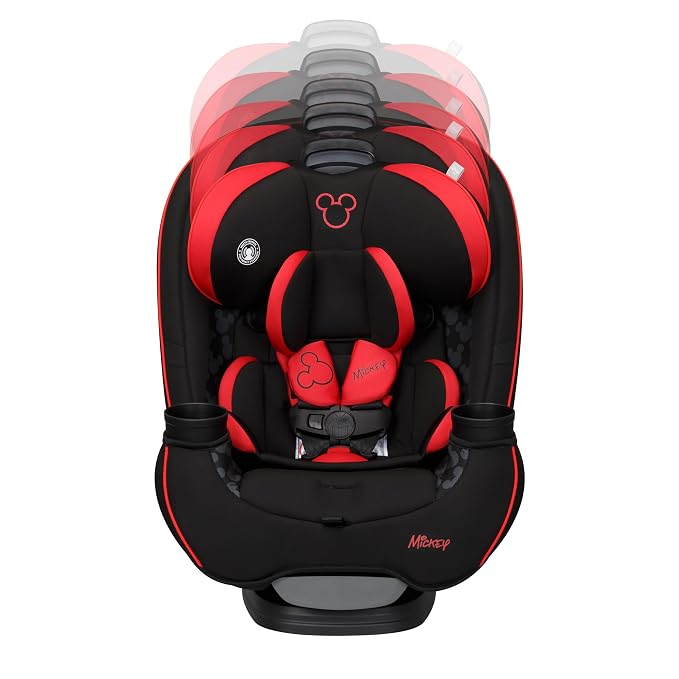 Disney Baby Grow and Go All-in-One Convertible Car Seat, Infant to Toddler Carseat, Simply Mickey