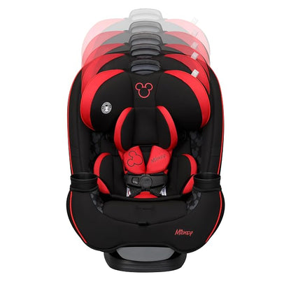 Disney Baby Grow and Go All-in-One Convertible Car Seat, Infant to Toddler Carseat, Simply Mickey