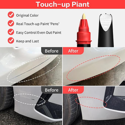 Carhoo 857 Nightfire Red Metallic Compatible with MINI Cooper Exact Match Touch Up Paint Pen - 0.56 Fl Oz(16ml)