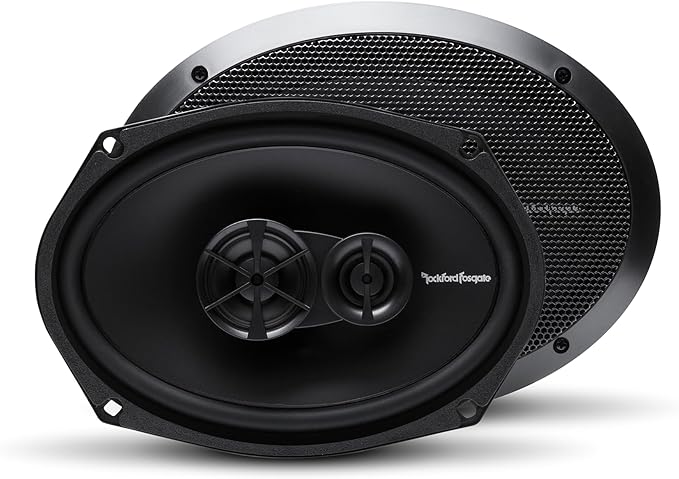 Rockford Fosgate Prime R169X3 6"x9" 3-Way Full Range Coaxial Speakers (Pair)