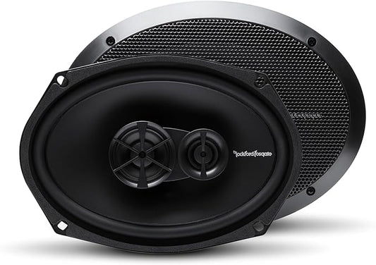 Rockford Fosgate Prime R169X3 6"x9" 3-Way Full Range Coaxial Speakers (Pair)
