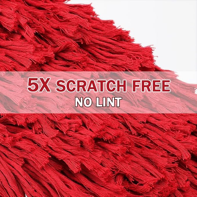 Car Cleaning Supplies Duster, Exterior Scratch Free, Soft Brush Kit for Truck SUV RV Motorcycle, Wax Cotton Hair, Extendable Handle, Dust Removing No Lint, Gifts for Men Women