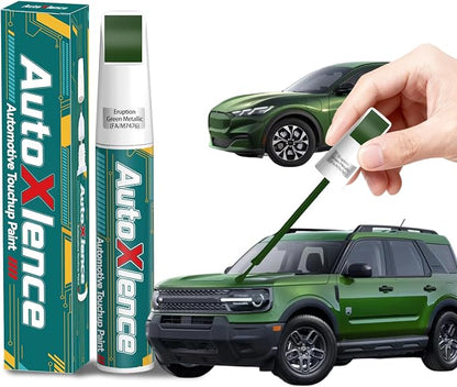 Eruption Green Metallic(FA/M7476) Touch Up Paint Compatible with Ford Car Paint Pen Scratch Repair Automotive Scratch Remover Fix Exact Color Match