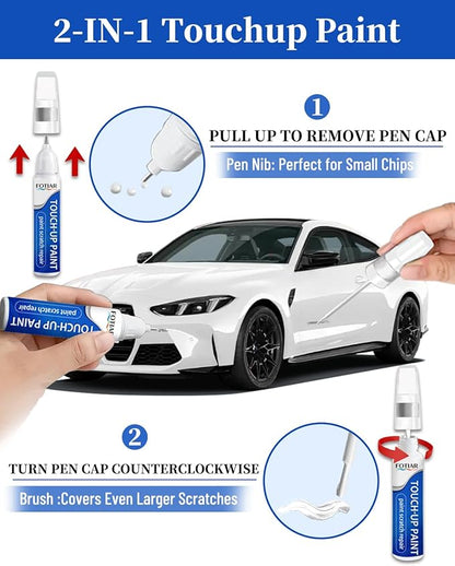 Cardinal Red G7C/WA130X Touch up Paint for GMC-Exact Match Scratch Repair Kit 2-In-1 Premium Car Paint Pen for Chips & Nicks