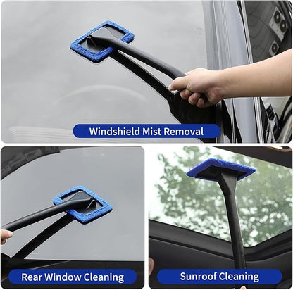 Qydipclin 42Pcs Car Detailing Kit, Car Detailing Brush Set, Car Wash Cleaning Kit, Car Detailing Brushes, Professional Car Care Kit for Interior Exterior Wheels, Blue