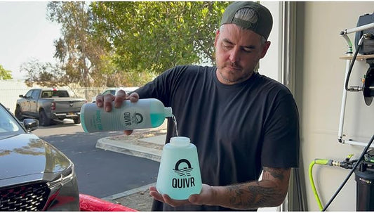 QUIVR Impact Foam Professional Auto Pre‑Wash Detergent — High Foaming Car Wash Soap, Safe on All Exterior Surfaces, 1‑Gallon