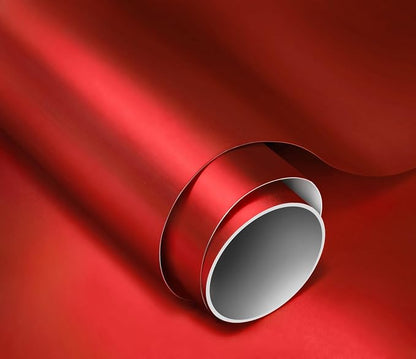 ColorFusion PPF by VViViD, Satin Stealth Chrome Red Dry Apply PPF Vinyl Car Wrap Roll 20ft x 5ft