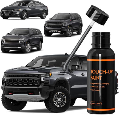 WA618G/G6M/Dark Ash Metallic Touch Up Paint for Chevy, DIY Car Paint Scratch Repair Kit, Automotive Paints, Quick & Easy Fix Scratch Repair Compatible with Chevrolet/Silverado/Malibu/Tahoe