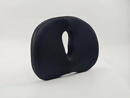 DonutRelax Seat Cushion – Ergonomic Donut Pillow for Tailbone & Pressure Relief, Breathable Mesh Cushion for Office Chair, Home, Car & Wheelchair