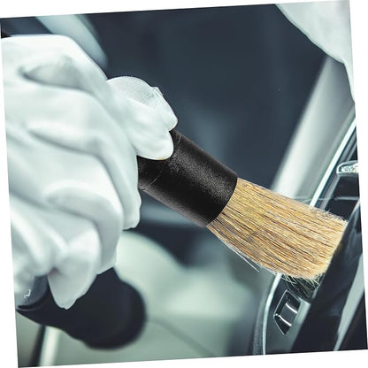 Gatuida 1 Set auto Detailing Beauty Products Crevice Brush car wash Tools Motorcycle Detailing kit car wash Brush Replace car Alloy Wheel Detail Brush Lotus Cleaning Supplies, 22.50X2.40X2.30CM