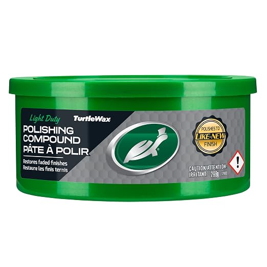Turtle Wax T241AC Polishing Compound, 10.5 oz, Paste White