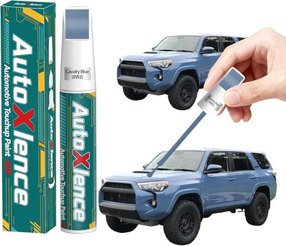 8W2 Cavalry Blue Touch Up Paint Compatible with Toyota Car Paint Pen Scratch Repair Automotive Scratch Remover Fix Exact Color Match