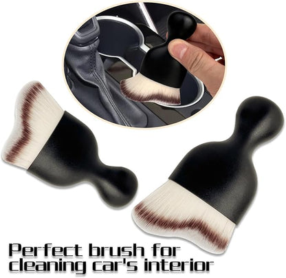 XY North Car Interior Dust Brush, Auto Detailing Brush, Soft Bristles Car Cleaning Brushes, Tool for Air Conditioner Vents, Leather, Computer, Scratch Free, Car Interior Accessories