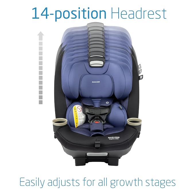 Maxi-Cosi Magellan LiftFit 5-in-1 Convertible Car Seat (5-100 lbs) in Aegean Storm