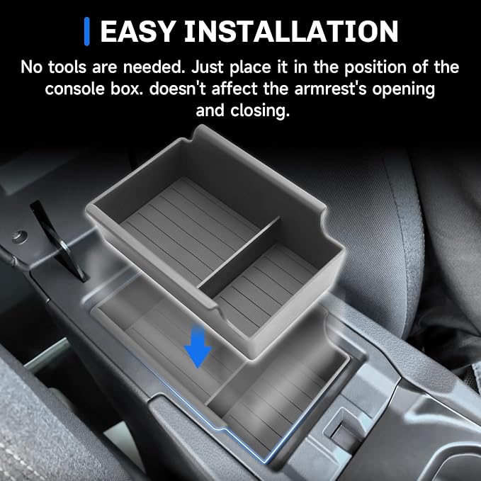 SXCY for 2025 2026 Nissan Kicks Center Console Organizer for 2025 2026 Nissan Kicks [S/SV/SR] Accessories 2025 2026 Kicks Armrest Console Organizer for 2025 2026 Kicks Console Organizer Tray