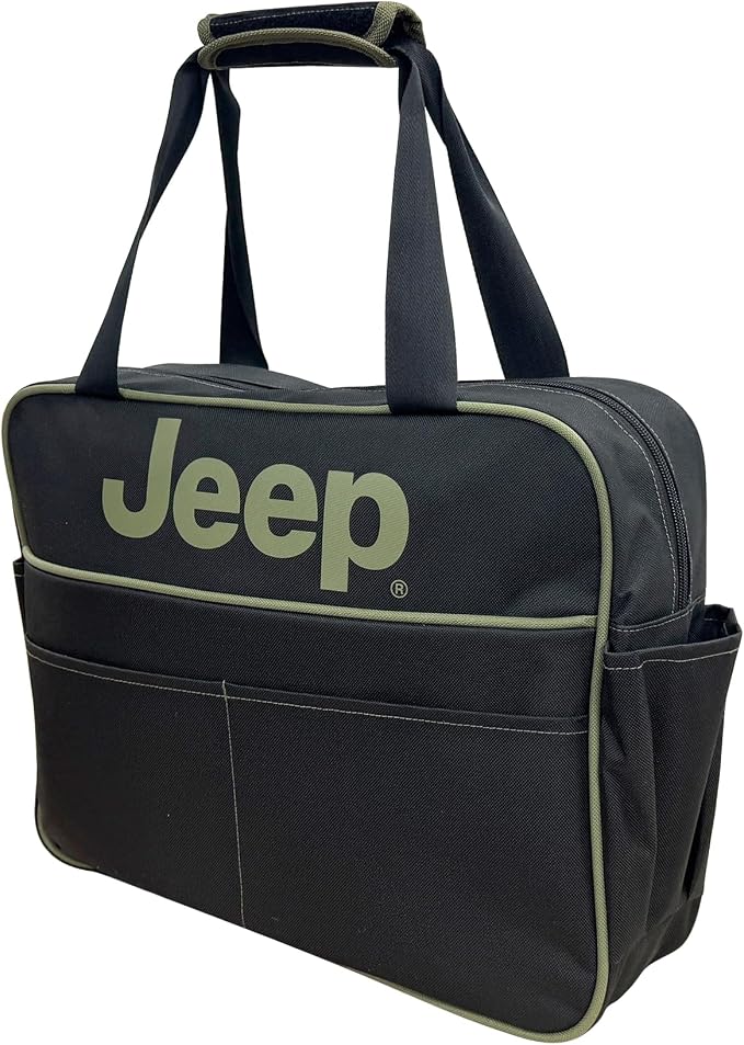 Jeep Vehicle Seat Protector for Dogs and Pets (Charcoal Black) Adjustable Seat Cover - Durable Protection Waterproof Design (58 x 23 x 18.5 inch)