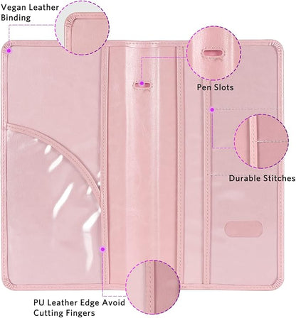 CoBak Car Registration and Insurance Holder - Vehicle Glove Box Car Organizer, Auto Truck Comparment Accessories Case with Magnetic Closure for Essential Document, Driver License, Cards