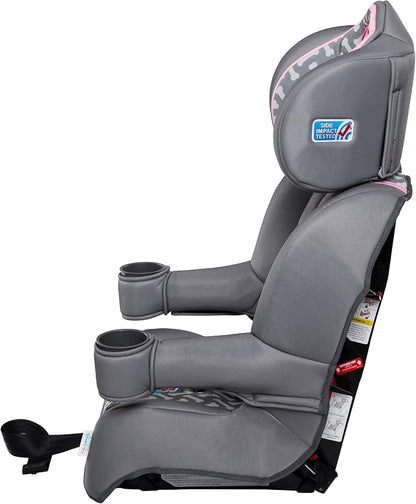 KidsEmbrace 2-in-1 Car Seat | Forward-Facing Harness (26.5–65 lbs) & Booster Mode (40–100 lbs) | Latch | Premium Fit with Multi-Position Headrest, Harness & Recline