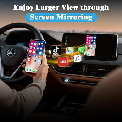 4-in-1 Wireless CarPlay Screen Mirroring Adapter