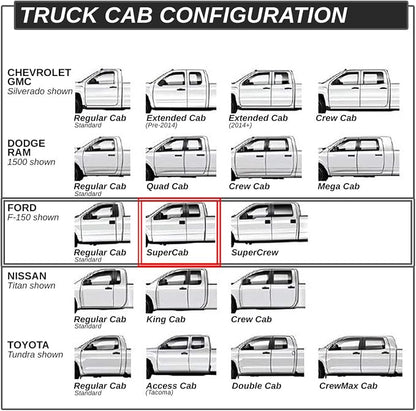 3 Inches Side Step Nerf Bar Running Board Compatible with Mazda B-Series Ford Ranger Extended Cab 1998-2011, Stainless Steel, Polished Chrome