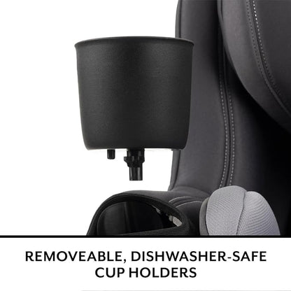 Evenflo REO by Revolve360 Rotating Convertible Car Seat with Quick Clean Cover, Infant to Toddler, Forward and Rear Facing, Compact Design, One-time Install (Danvers)