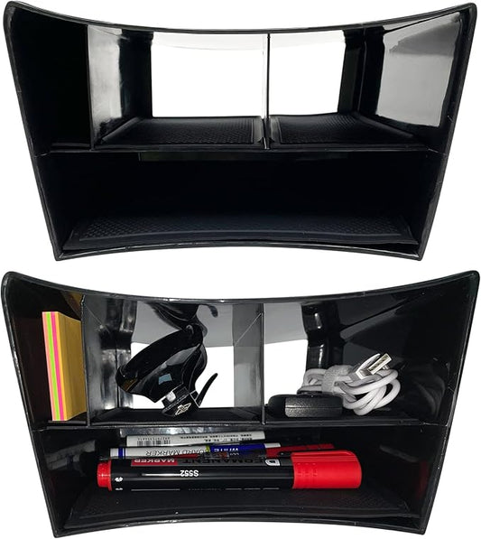 Compatible with Chevy Equinox 2024 2023 2022 2021 2020 2019 2018 Center Console Tray Organizer, Armrest Secondary Storage Box (Organizer Under Radio)