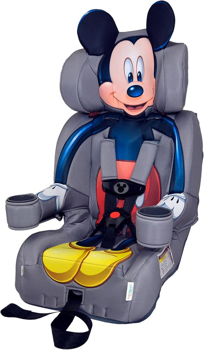 KidsEmbrace 2-in-1 Car Seat | Forward-Facing Harness (26.5–65 lbs) & Booster Mode (40–100 lbs) | Latch | Premium Fit with Multi-Position Headrest, Harness & Recline