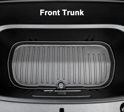 SUPER LINER Tesla Model Y Floor Mats 2025 2026 | Custom Fit All-Weather 11-Piece Set TPE Material| Model Y Juniper Floor Mats Back Seat Protector,Cargo Liner, Trunk & Interior Accessories 5-seat