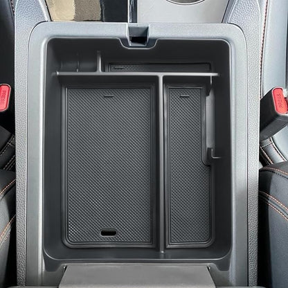 EDBETOS Center Console Organizer Compatible with 2023-2026 Honda Pilot, 2024 2025 2026 Ridgeline/Passport Insert Tray Secondary Storage Armrest Box ABS Plastic Material, Black