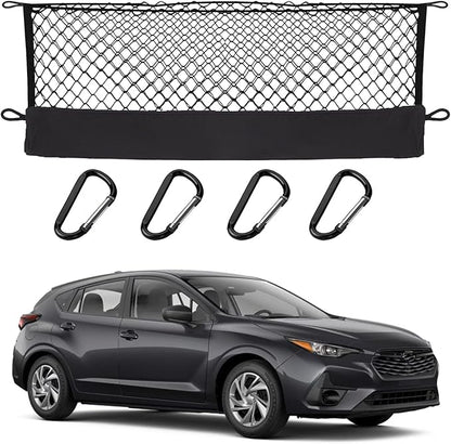 Envelope Style Cargo Net Compatible with Subaru Impreza Crosstrek 2026 2025 2024 2023 2022 2021 2020 2019 2018 Trunk Car Rear Tailgate Touring Netting