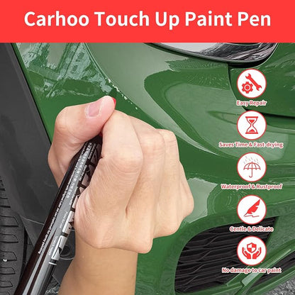 Carhoo C19 John Cooper Works Rebel Green Compatible with MINI Cooper Exact Match Touch Up Paint Pen - 0.56 Fl Oz(16ml)
