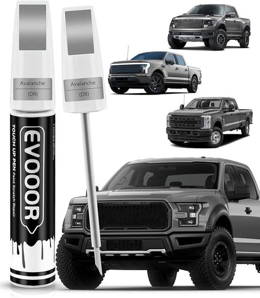 Touch Up Paint for Ford – Exact Match 2 in 1 Paint Pen for Chips and Nicks Repair (Avalanche(DR))