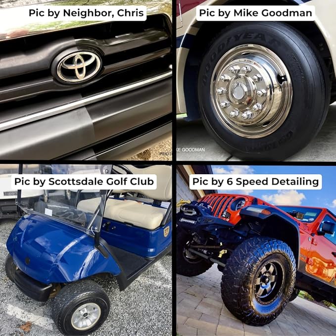 RENEW PROTECT - SATN, Lasts Months - Years, Low-Gloss Ceramic-Hybrid Protectant | 100% Motorcycle-Safe, Golf Carts | Trim & Tire, Restorer for Faded Plastic, Vinyl, & Patio Furniture, Stop Dry Rot 8oz
