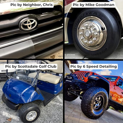 RENEW PROTECT - SATN, Lasts Months - Years, Low-Gloss Ceramic-Hybrid Protectant | 100% Motorcycle-Safe, Golf Carts | Trim & Tire, Restorer for Faded Plastic, Vinyl, & Patio Furniture, Stop Dry Rot 8oz