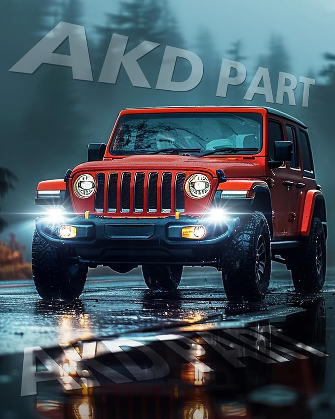 Diffused LED Pods, AKD Part 2Pcs 3" 40W CREE LED Auxiliary Work Light Pods Scene Lights Ditch Camper Fishing Area Lights for Trucks Pickup Camper Tractor Trailer UTV SUV Boat