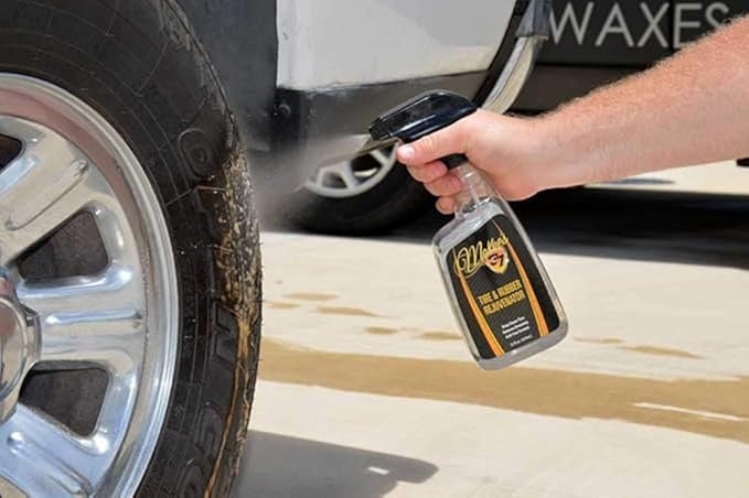 Ceramic Tire Coating (Semi-Permanent Tire Shine For a High Gloss)