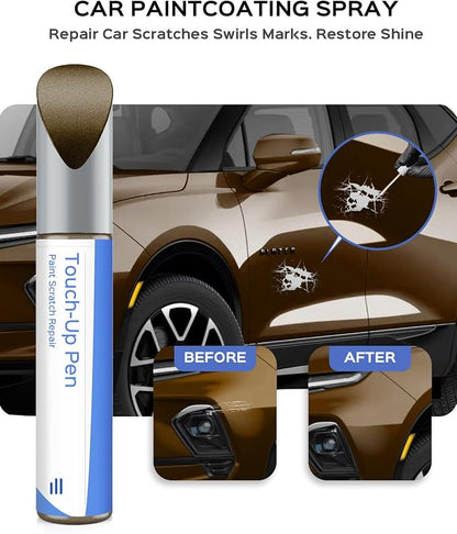 GWX/WA105V Terra Mocha Metallic Touch Up Paint Compatible with Chevrolet Exact Match Chips and Nicks Touch Up
