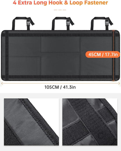 Oasser Car Storage Organizer New Version, Hanging Trunk Organizer with 10 Different Functional Storage Bags for SUV Truck MPV VAN