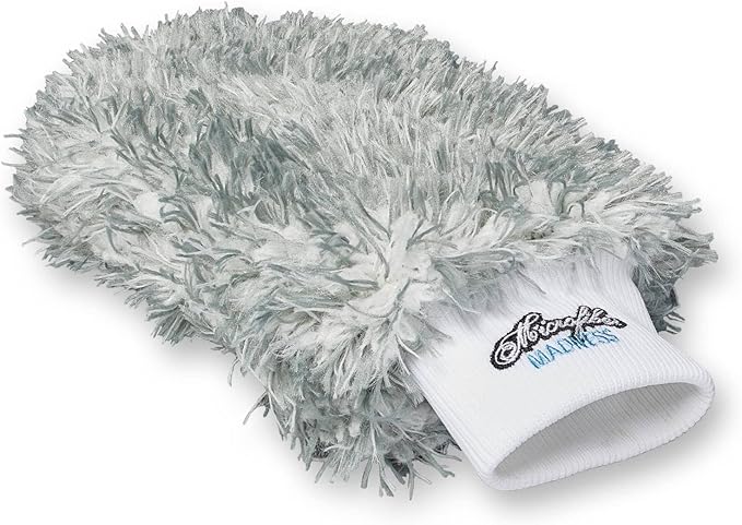 IncrediFlair Car Wash Mitt – Premium Microfiber Wash Mitt for Cars, Made in Germany, Scratch-Free Cleaning