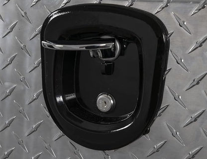 Buyers Products 1705133 Diamond Tread Aluminum Underbody Truck Tool Box, 24 x 24 x 30, Made in USA, .100 in. Thick, Corrosion-Resistant, Locking Compression Latch, Secure Storage for Work Trucks
