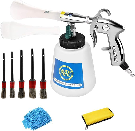 CPROSP Tornado Car Washer, Car High Pressure Interior Cleaner, Turbo High Pressure Car Cleaning Gun