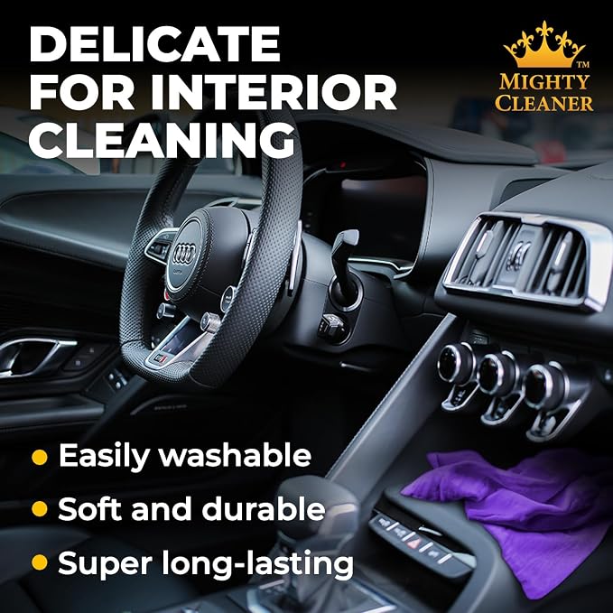 Premium 2pk +1 Free Shammy Cloth for Car Drying - 26"x17" - Super Absorbent Chamois Towel - Scratch-Free, Reusable & Soft Wash Cloth - Car Drying Towels