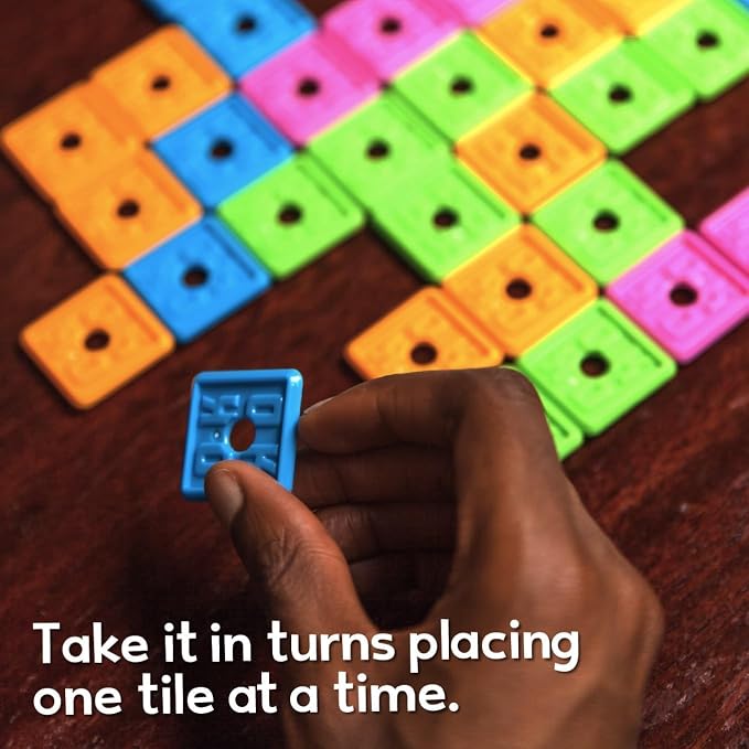 OK Play: Ultimate Travel Tile Game | Learn to Play in 10 Seconds | Waterproof & Indestructible | Perfect for Kids and Adults