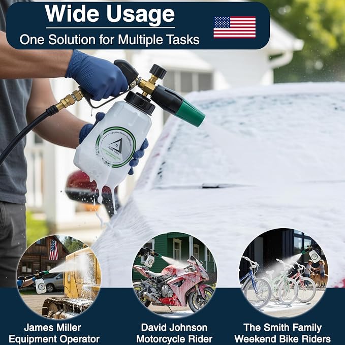 DBR Tech® 1.1mm Orifice for Foam Cannon | Thicker Foam, 1000–3000 PSI