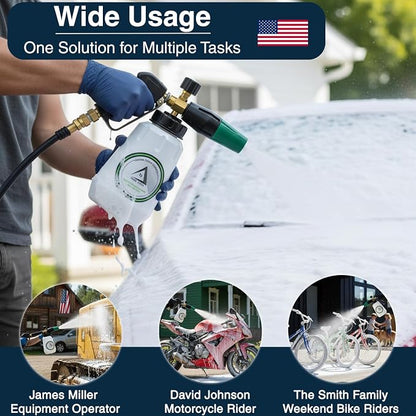 DBR Tech® 1.1mm Orifice for Foam Cannon | Thicker Foam, 1000–3000 PSI