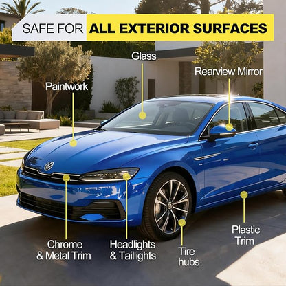 500ML Ceramic Coating for Cars: Quick Effect Coating Agent for Car Motorcycles Trucks & RVs - Extreme Hydrophobic Water Beading & Deep Gloss Shine for Long-Lasting Polish Spray Wax