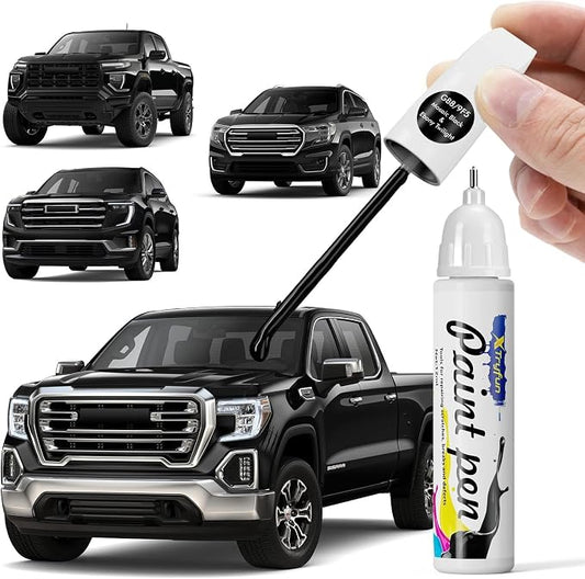 Ebony Twilight GB8/WA384A Touch Up Paint Compatible with GMC, DIY Car Paint Scratch Repair, Automotive Paints, Quick & Easy Fix Scratch Repair for GMC Sierra/Terrain/Yukon/Acadia/Canyon/Savana
