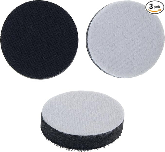 Dura-Gold Pro Series 2" x 10mm Soft Density Interface Pad, 3 Pack - Hook & Loop Foam Protection Cushion, Used Between Sander Sanding Discs, Polisher Polishing Pads & Backing Pads, Drill - Auto Detail